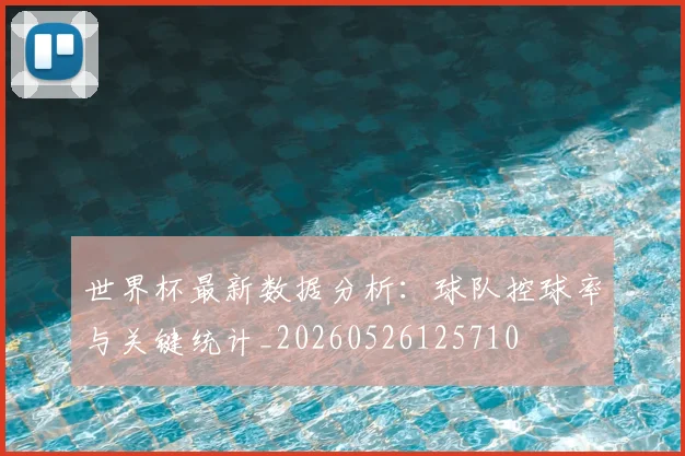 世界杯最新数据分析:球队控球率与关键统计_20260526125710